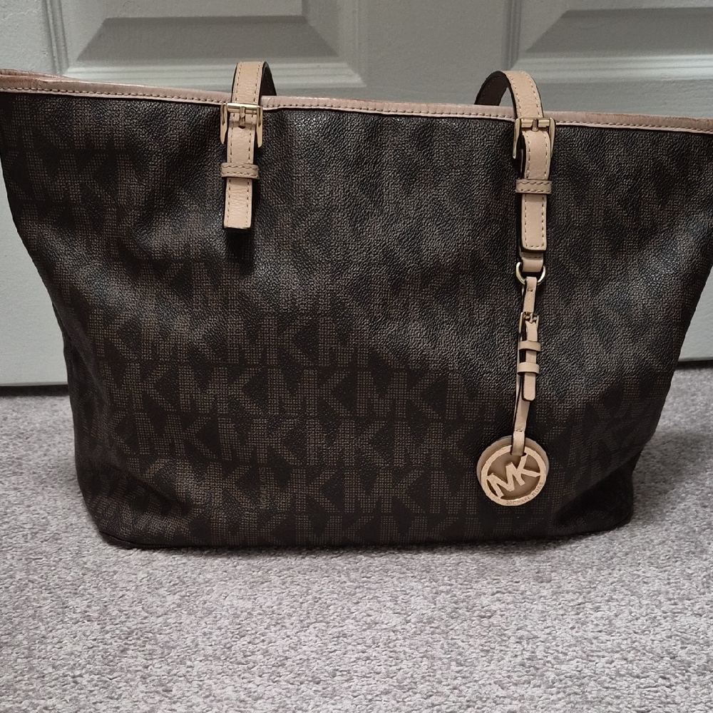 Michael Kors Signature Brown Tote